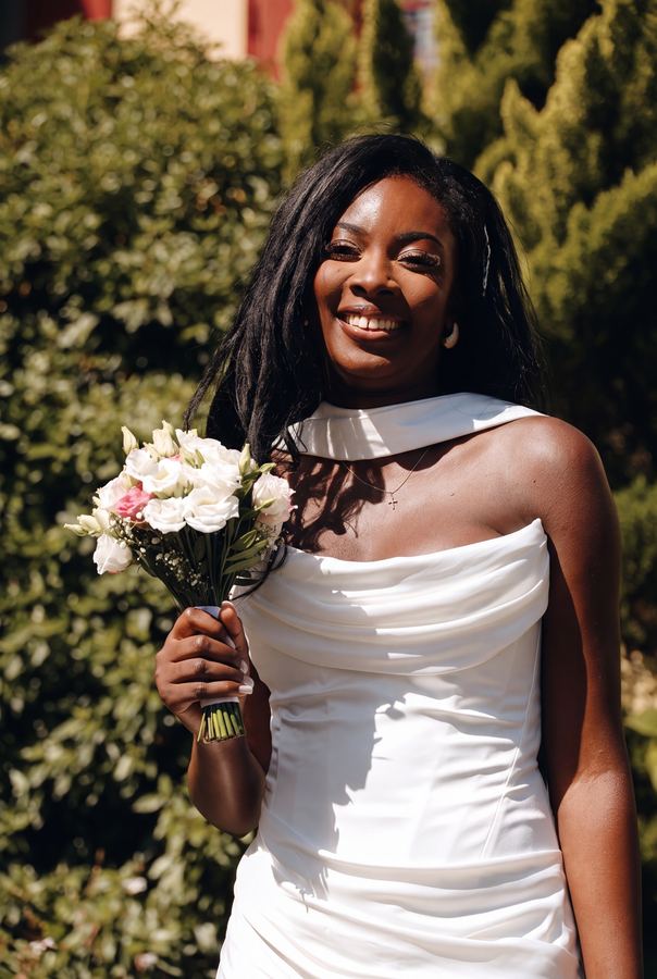 Portrait de la mariée